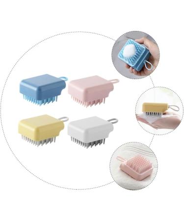 Buy BUIFULSIC 4-Piece Massage Shampoo Brush Set | Multifunctional Hair & Body Washing Tool | Perfect for Scalp & Hair Care - Buy Online on GoSupps.com