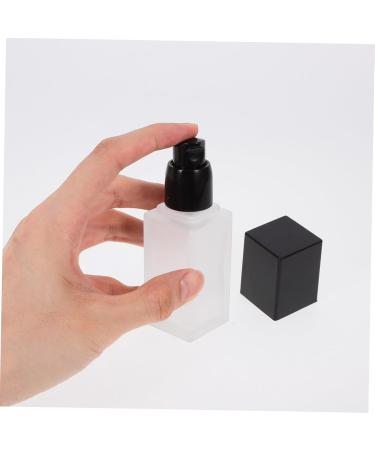 Beavorty Foundation Bottle Glass 3pcs Liquid Foundation Bottle Travel Lotion Mini Lotion Leakproof Travel Containers Glass Foundation Pump Bottle - Buy Online on GoSupps.com