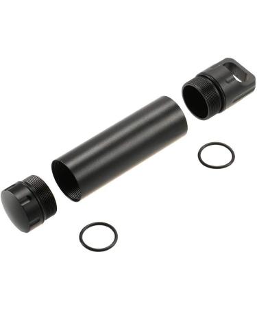 EKLOEN Outdoor Waterproof Capsule: Portable Container Holder Case - Black - Buy Online on GoSupps.com