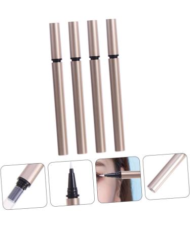 FOMIYES 4pcs Eyeliner Empty Eyeliner Pen Tube Makeup Artist Supplies Liquid Eyeliner Plastic Frosted - Buy Online on GoSupps.com