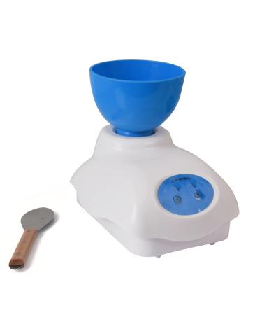 Lmeil stirrer for alginate material dental laboratory mixing bowl plastic knife stirrer hard type push button switch suitable for stirring alginate impact material tooth plips