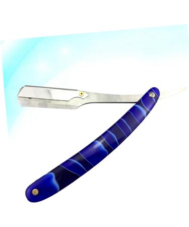 Beavorty Metal Razor - Handcrafted Straight Hair Clip with Mother-of-Pearl Horse Design | Safe Manual Razor for Men - Buy Online on GoSupps.com