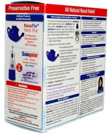Neilmed Sinus Kit Refills - 100ct - Buy Online on GoSupps.com