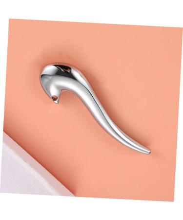 Beavorty 2pcs Metal Acupuncture Stick Eye Massager Tool Facial Massagers for Women Acupoint Massager Eye Scraping Massager Eye and Nose Massager Eye Roller Eyes Scraper Zinc Alloy 10.00X3.20X3.00CMx2pcs Silverx2pcs - Buy Online on GoSupps.com