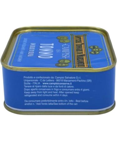 SICILY BEDDA CAPACI Sicilian tuna in olive oil 340g - Buy Online on GoSupps.com