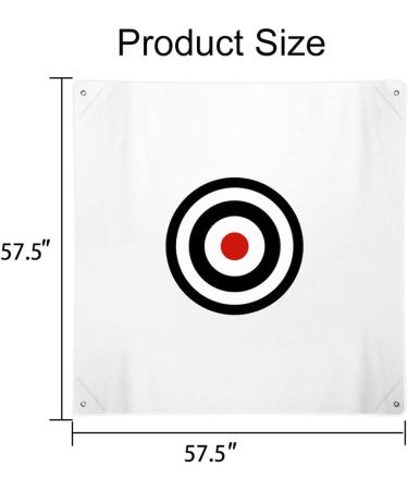 ASENVER 58x58 Golf Target Cloth for Hitting Practice - Indoor/Outdoor Training Aid - Buy Online on GoSupps.com