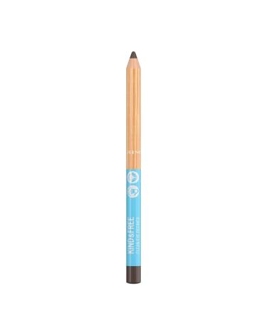 Rimmel London - Kind & Free Eye Definer 100% Vegan Ultra-Creamy Buttery Texture Intense Pigmentation Lasts Up to 12 hours Pecan - 002