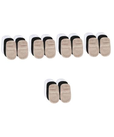 FOMIYES 15 Pairs Heel Pad Half Size Pad Back of Heel Cushion Womens Heels Boot Heels for Women High Heel Sandals for Women Boot Protector Boots Heel Lift Shoe High Heels Men and Women Gel