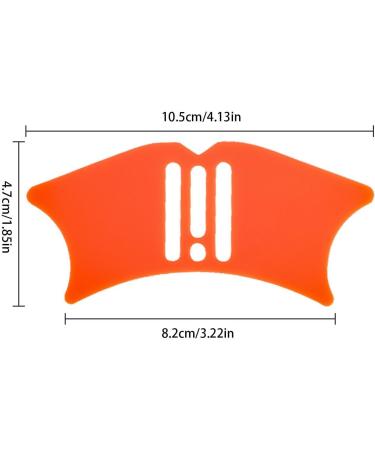 Nose Contour Tool Nose Shadow Tool Silicone Eyeliner Aid Nose Contour Highlighter Stencils Reusable Lazy Quick Makeup Template Eyelash Lipstick Applicator Guide Multifunctional forFace Eye Makeup Vittality Orange - Buy Online on GoSupps.com