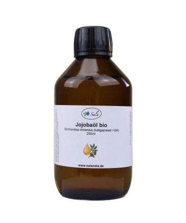 SALA Sala Organic Cold Pressed Jojoba Oil Glass Bottle 250ml