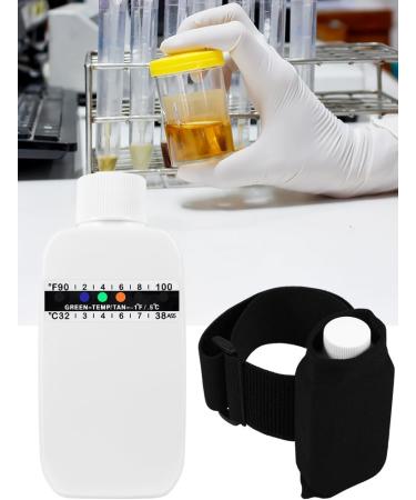 Xiyztok 14Pcs Urine Test Complete Kit Travel Urine Test Kit with 2 Empty Bottles 10 Temperature Test Strips Leg Straps Oxford Pouch Portable Urine Testing Set for Hospital Laboratory(14 piece set) - Buy Online on GoSupps.com