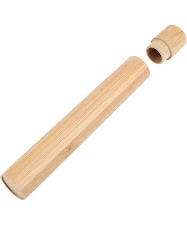 Viperr Bamboo Toothbrush Case - Eco-Friendly Portable Holder for Travel | Sustainable Toothbrush Protection Tube - Buy Online on GoSupps.com