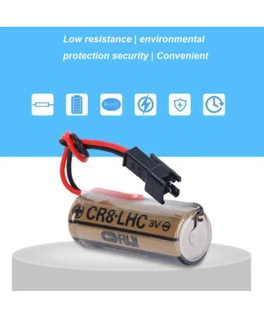 Buy 3 Pack 3V 2600mAh Non-Rechargeable CR8 Batteries - LHC Battery for Fuji FDK CR8-LHC - International Shipping Available - Buy Online on GoSupps.com