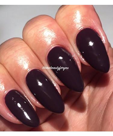 Bluesky GEL POLISH PURPLE Dark Maroon Purple A72 Nail UV LED Soak Off 10ml SPECIAL PRICE - Buy Online on GoSupps.com