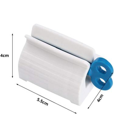 TOWODE 3 Packs Rolling Toothpaste Tube Squeezer Dispenser Stands Holder Toothpaste Rollers Turn Squeeze Tool White - Buy Online on GoSupps.com