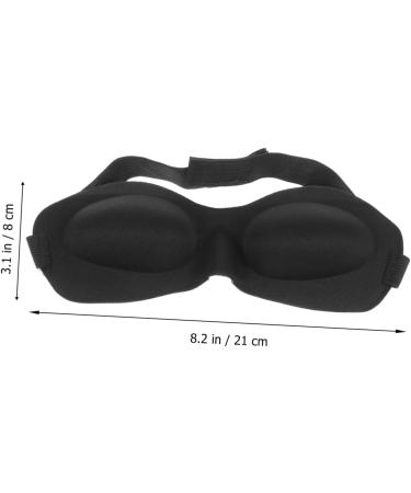 GANAZONO 2pi ces Pour Yeux Confortable Lot De Noir Bandeau Ombrag Pour Dormir Cache- il Sommeil - Buy Online on GoSupps.com