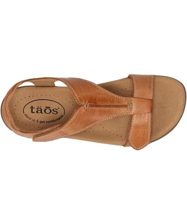 Taos Women's The Show Sandal 8 - Caramel | Stylish and Comfortable - Buy Online on GoSupps.com