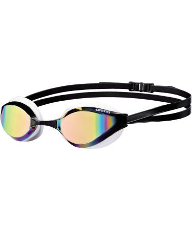 arena Python Racing Swim Goggles | UV Protection, Anti-Fog, Dual Strap | Men and Women | Mirror/Non-Mirror Lens Options - Buy Online on GoSupps.com