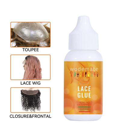 Strong Hold Adhesive Hair Glue for Lace Wigs - Waterproof & Invisible Bonding 30ML - Buy Online on GoSupps.com
