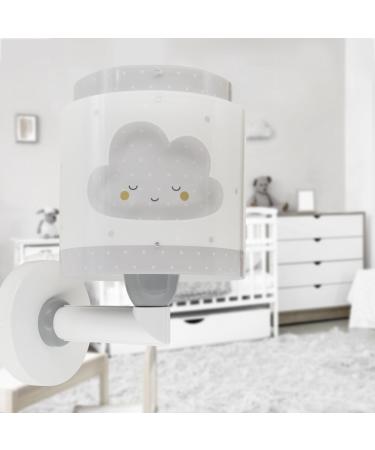 Dalber Children's Wall Lamp - Baby Dreams Cloud Grey E27 | Stylish Lighting for Kids' Rooms - Buy Online on GoSupps.com