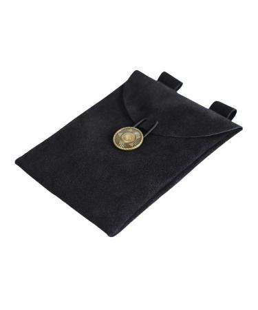 USA TRADE ONLINE Medieval Leather Pouch - Renaissance Sword Belt Coin Purse - Belt Pouch Costume Bag