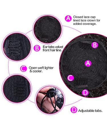 Afro Puff Curly Drawstring Ponytail - Synthetic Hair Extensions for Women | #4 Hairpiece - Buy Online on GoSupps.com