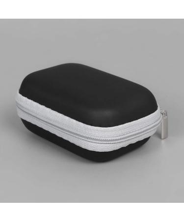Portable Travel Case for Oximeter | Protective Zipper Carrying Pouch for Blood Oxygen Monitor | Universal Black EVA - Buy Online on GoSupps.com