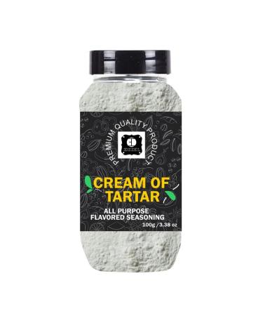EDZZEL Premium Quality Natural Indian Tartar Cream - 100g Box (Pack of 2)