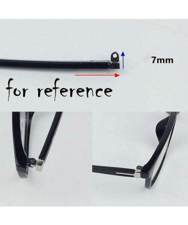 YGNJH Glasses Replacement Legs - Red Plastic Eyeglass Temples 1 Pair - Durable & Stylish Replacement for Eyewear - Buy Online on GoSupps.com