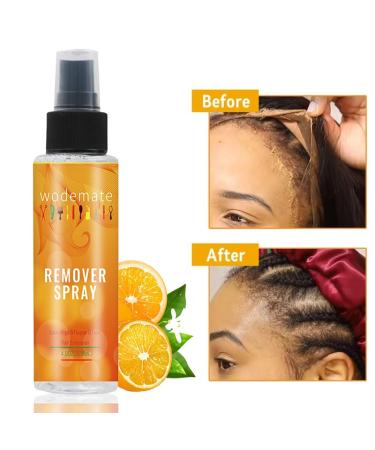 Lace Wig Glue Remover Spray | Adhesive Tape Remover for Tape in Hair Extensions | Fast Acting Solvent for Hair Replacement | Lace Front Wig | Hairpieces | Toupee | Hair Systems Bonding(118ML) - Buy Online on GoSupps.com