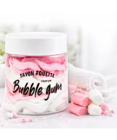 Savon Fouett 190 ml Senteur Bubble Gu Nettoie Hydrate et Adoucit la Peau Texture Cr meuse Id al Douche Bain & Rasage Soin Cocooning Bubble Gum 190 g (Lot de 1)