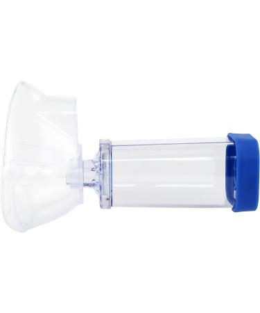 Aerochamber Inhaler Spacer with Adult Face Mask for Improved Asthma Pump Delivery - Blue - Buy Online on GoSupps.com