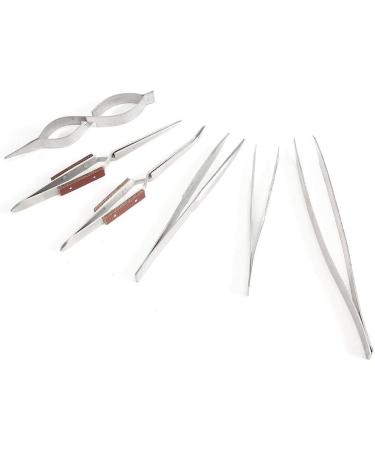 6-Piece Jewelry Tweezers Set - Self-Retardant Rust-Resistant & Wear-Resistant Tools for Jewelry Making - Buy Online on GoSupps.com