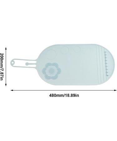 Silicone Makeup Pad - Gentle Silicone Makeup Brush Cleanser - Multifunctional Cosmetic Brush Scrubber Mat Pad Effective Cosmetic Cleaning Pads blue - Buy Online on GoSupps.com