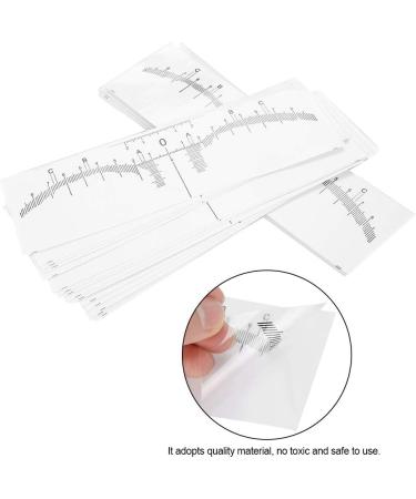 Eyebrow Ruler 50Pcs Eyebrow Shaper Stencil Eyebrow Ruler Sticker Microblading Measure Tool Eyebrow Measure Ruler Eyebrow Shaping Tools Eyebrow Measuring Tool for Make up - Buy Online on GoSupps.com