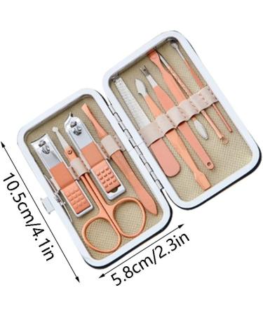 Nail Clippers Set Stainless Steel Fingernail Clippers Ultra Sharp Sturdy Nail Cutter with Nail File Used Men and Women (Color : Black) - Buy Online on GoSupps.com