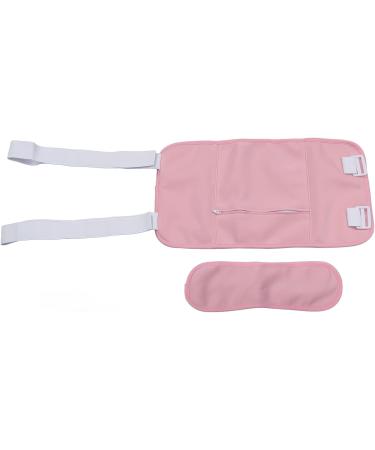 Premium Reusable Castor Oil Pack for Liver Detox | Soft Washable Design with Adjustable Straps - Perfect for Sleep (Pink) - Buy Online on GoSupps.com