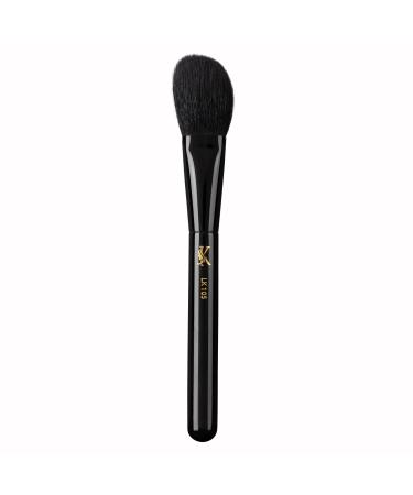 Kali Los Angeles Handmade Makeup Brushes Sokoho Natural Goat Hair Black Copper Elevate Beauty with Precision Flawless Application Makeup Artist Essentials (LK 105 - Cheek Angled Brush)