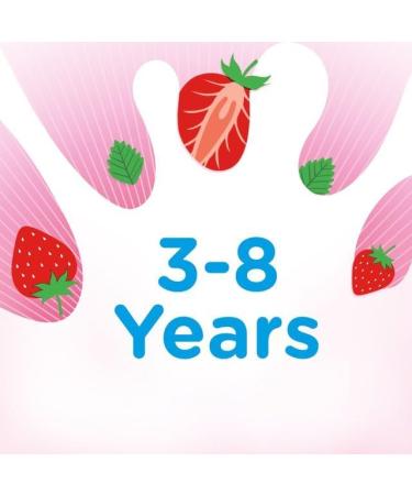 3 x Aquafresh Splash Toothpaste 3-8 Strawberry 50ml Each Aquafresh Kids Toothpaste Aquafresh Strawberry Toothpaste 3-8 - Buy Online on GoSupps.com