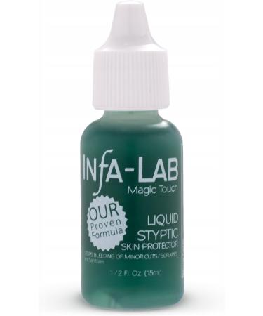 Liquid to stop cuticle bleeding - Hemostatic treatment for cuticles - Aloe vera care - Manicure - Infa-Lab - 15 ml - Buy Online on GoSupps.com