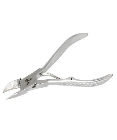 BeautyTrack Thick Toe Nail Cutter 4.5"(11 Cm) Clippers Pedicure Chiropody Podiatry For Thick Nails Solid Stainless Steel Quality Instruments