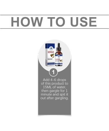 Coconut Oil Mouthwash Coconut Oil Mint Mouthwash Coconut Oil Dry Mouthwash Concentrated Mouthwash (2) - Buy Online on GoSupps.com