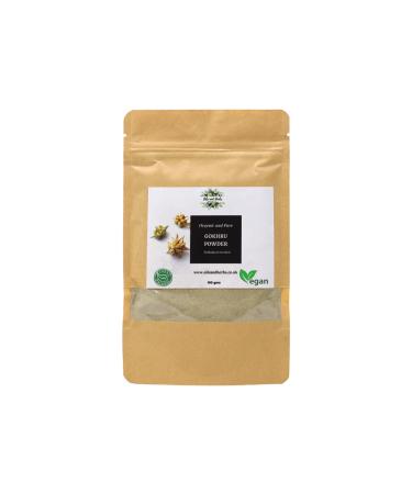Oils and Herbs UK Clean Organic Gokhru Powder - Tribulus Terrestris - 100% Pure and Natural (100)