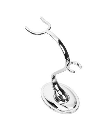 Beaupretty Razor Holder Beard Brush Stand Shaver Holder Bathroom Razor Stand Razor Brush Organizer Razor and Brush Holder Shaving Stand Shaving Razor Stand Shave Brush Holder Men Razor Stand Zinc alloy
