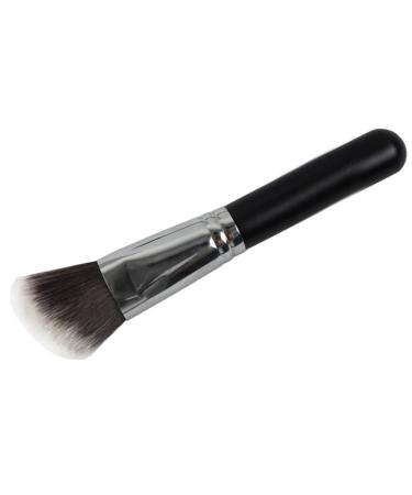 niceeshop(TM) Professional Wooden Handle Nylon Hairs Angled Kabuki Makeup Cosmetic Brushes (15cm) style 1