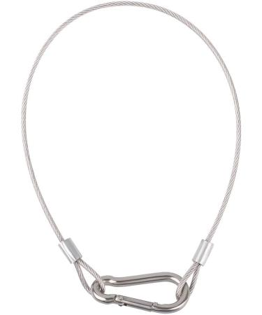 YuCool 12 Pcs Lanyard Safety Rope  2mm 316 Stainless Steel Rope with 4 Pcs Hoist Buckle for Preventing Loss and Hanging Modern Lights - Buy Online on GoSupps.com