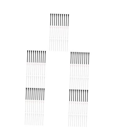 Lurrose 45 pair of vintage glasses legs Comfortable earphones silicone socks metallic glasses glasses band holder glasses spare parts glasses holder silicone ear socks handle different colors x 5 pieces 7.25x0.5cmx5pcs