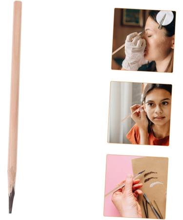 TOVINANNA 3pcs Waterproof Eyebrow Pencil Thin Eye Brow Pencils Eye Brow Makeup Pencil Kit Wooden Coffee - Buy Online on GoSupps.com