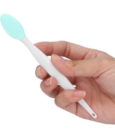 Silicone Nose Cleansing Brush - Double Sided Blackhead Remover for Home & Salon | Easy Grip Green - Buy Online on GoSupps.com