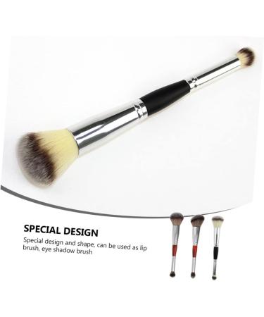Angoily 3pcs Double-ended Makeup Brush Eyeshadow Dual Ended Makeup Brush Female Makeup Tool Woman Cosmetics - Buy Online on GoSupps.com